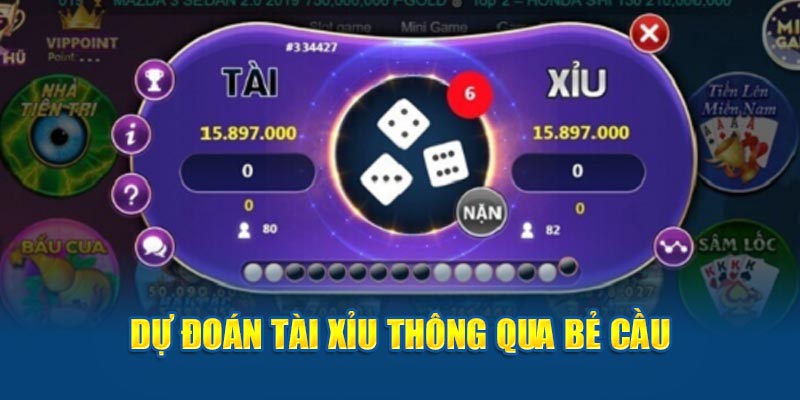 Dự đoán tài xỉu thông qua bẻ cầu